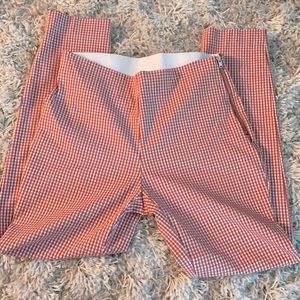 Ankle length picnic print work pants